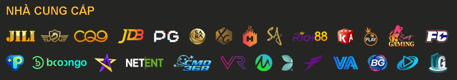 Nhà phát hành game đối tác CL88 Casino